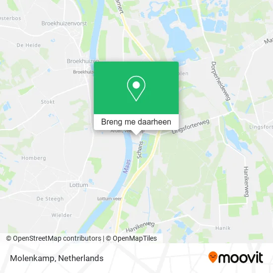 Molenkamp kaart