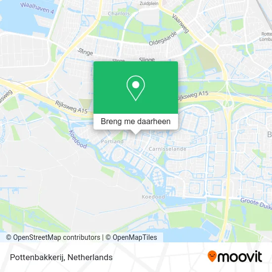 Pottenbakkerij kaart