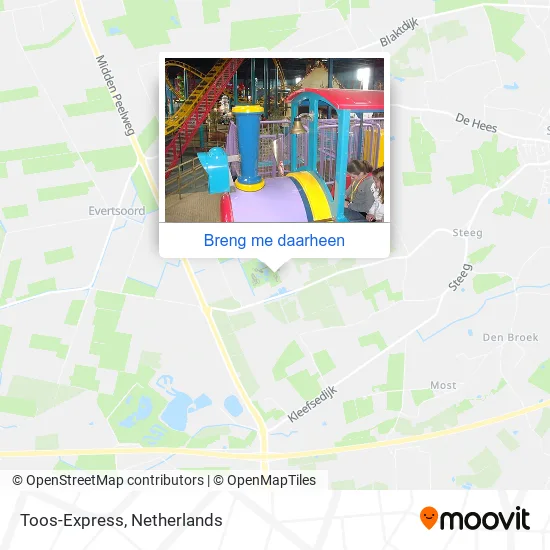Toos-Express kaart