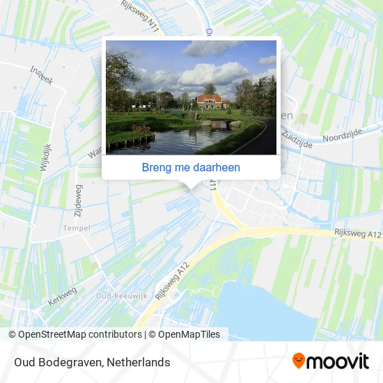 Oud Bodegraven kaart