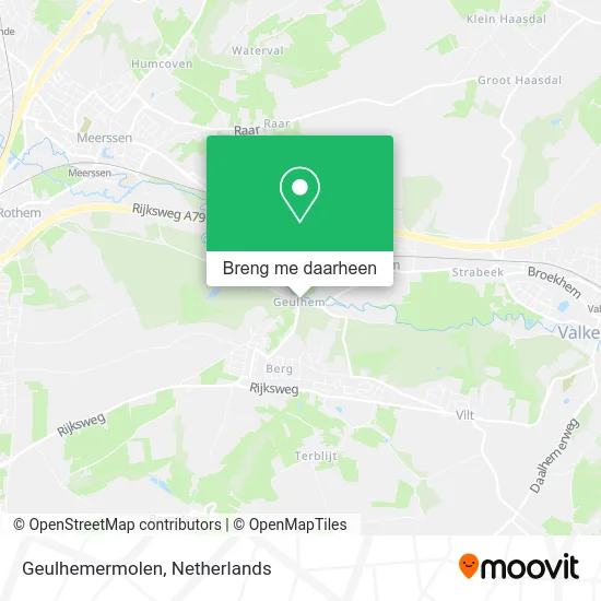 Geulhemermolen kaart