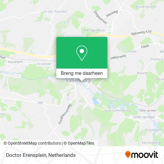 Doctor Erensplein kaart