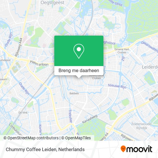 Chummy Coffee Leiden kaart