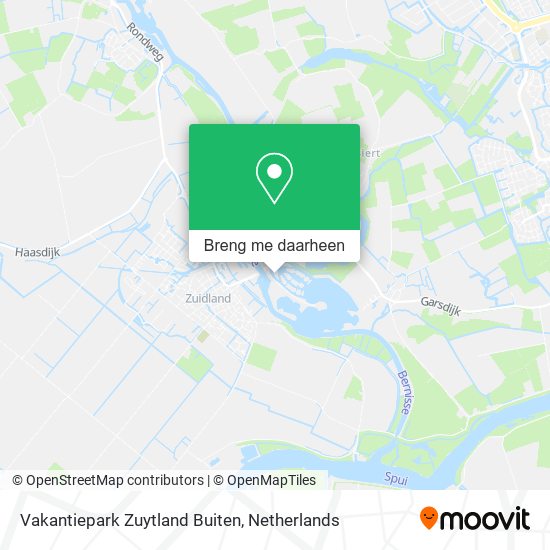 Vakantiepark Zuytland Buiten kaart