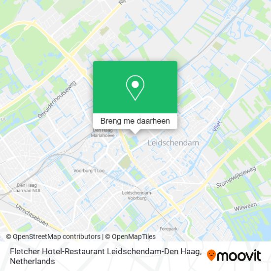 Fletcher Hotel-Restaurant Leidschendam-Den Haag kaart