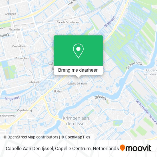 Capelle Aan Den Ijssel, Capelle Centrum kaart