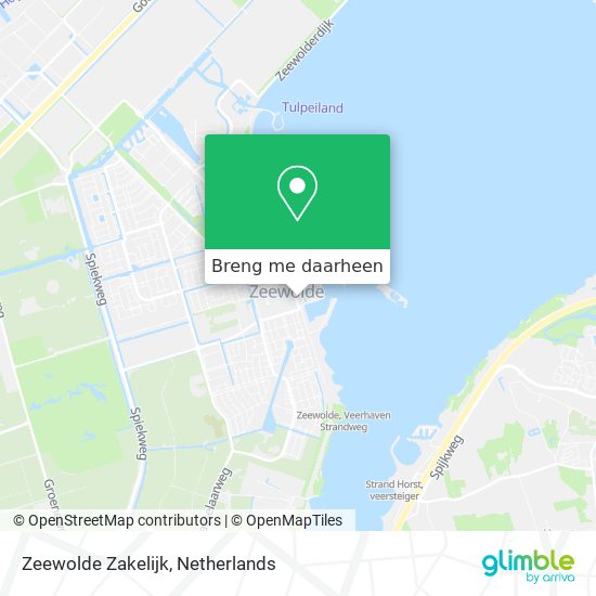 Zeewolde Zakelijk kaart