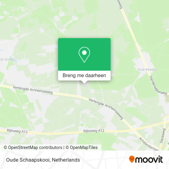 Oude Schaapskooi kaart