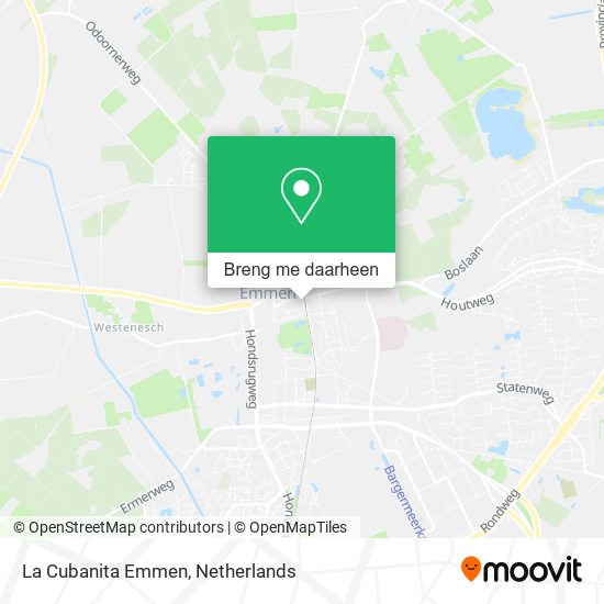 La Cubanita Emmen kaart