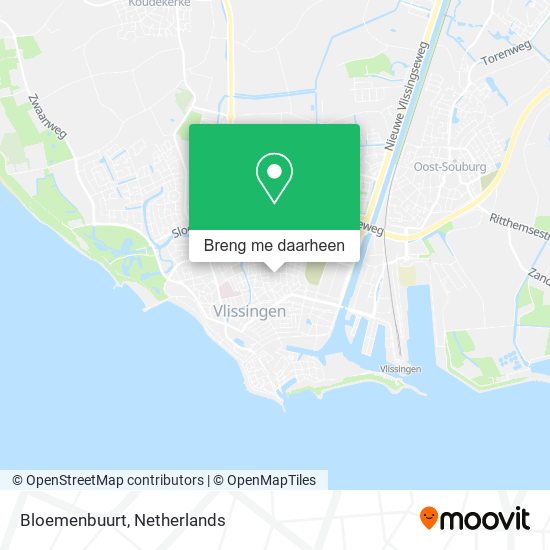 Bloemenbuurt kaart