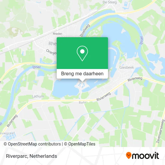 Riverparc kaart