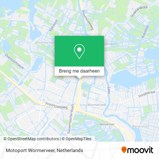 Motoport Wormerveer kaart