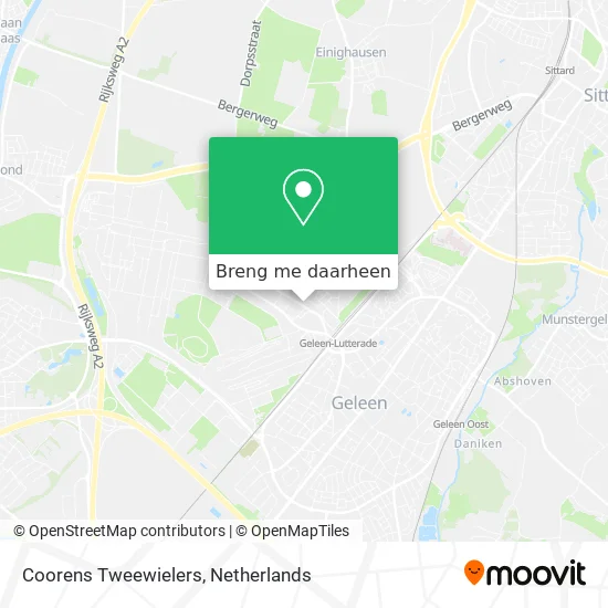 Hoe gaan naar Coorens Tweewielers in Sittard-Geleen via Bus of Trein?