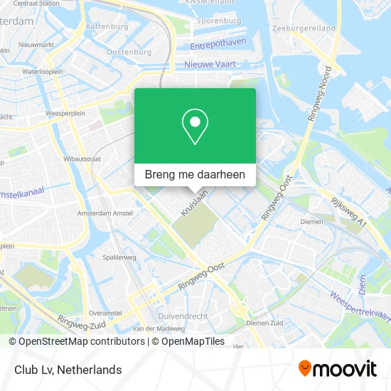 Club Lv kaart