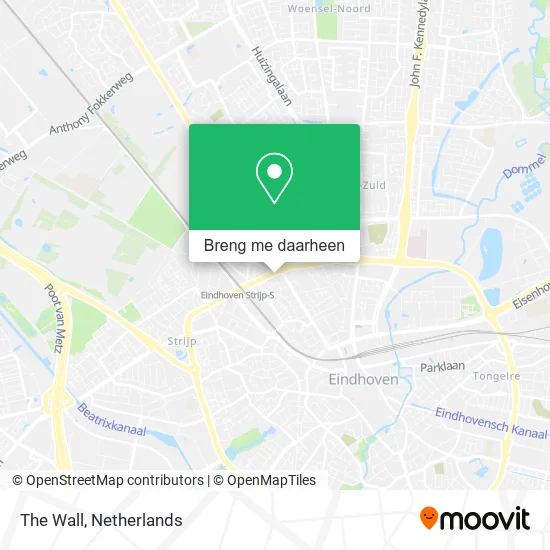 The Wall kaart