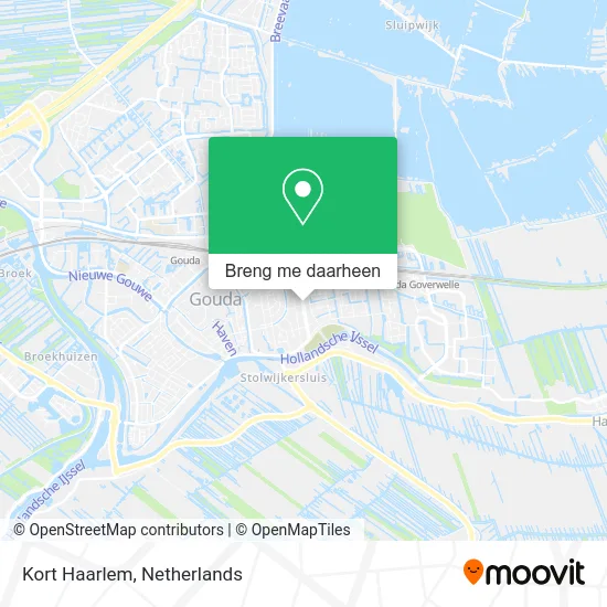 Kort Haarlem kaart