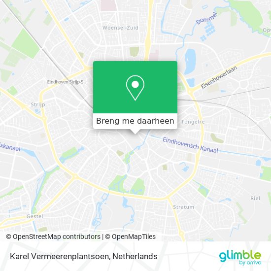 Karel Vermeerenplantsoen kaart