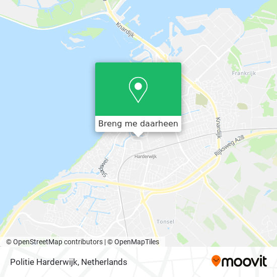 Politie Harderwijk kaart