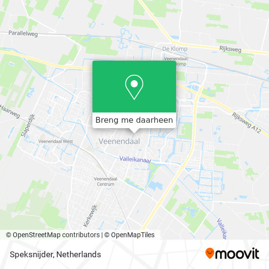 Speksnijder kaart