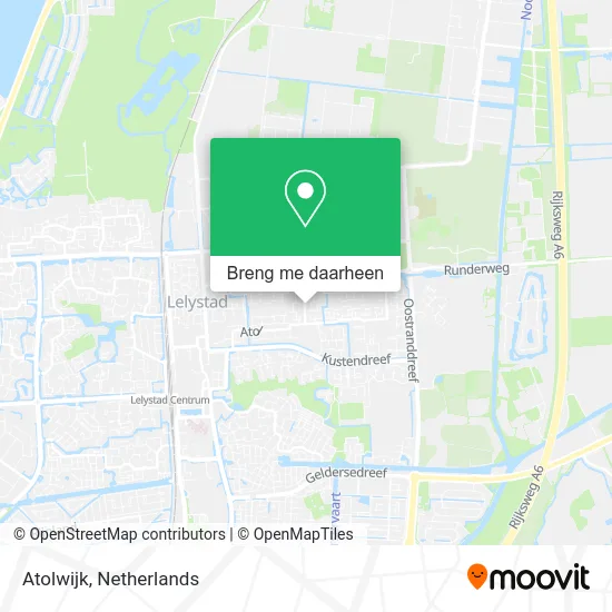 Atolwijk kaart