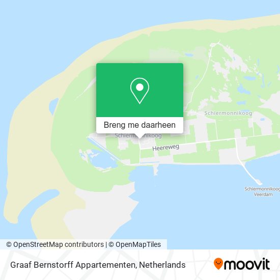 Graaf Bernstorff Appartementen kaart