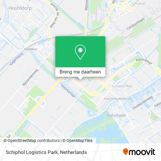 Schiphol Logistics Park kaart