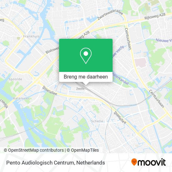 Pento Audiologisch Centrum kaart