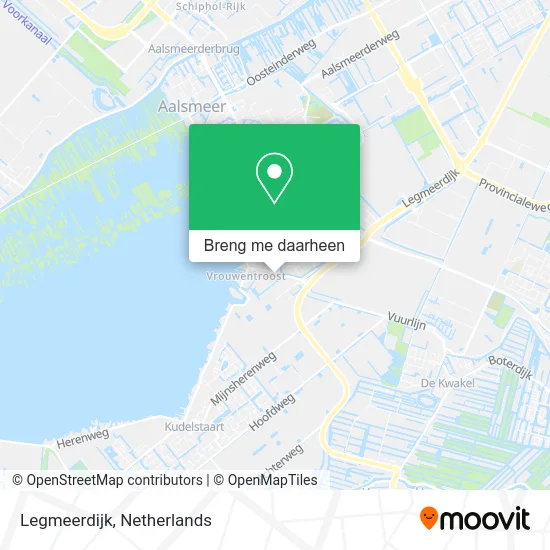 Legmeerdijk kaart