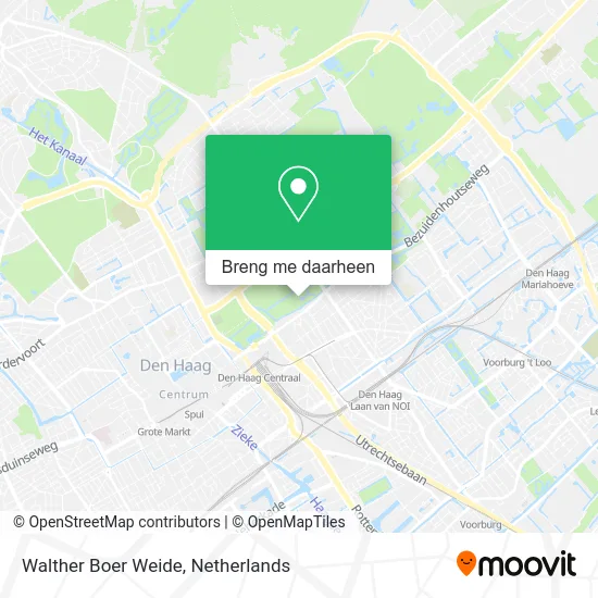 Walther Boer Weide kaart