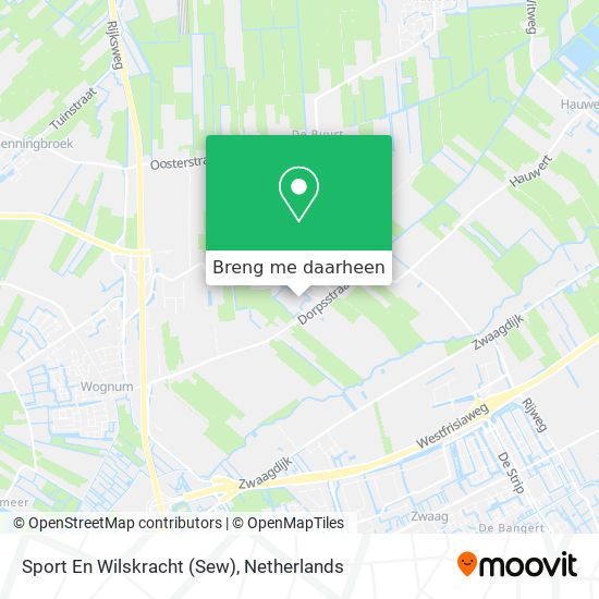 Sport En Wilskracht (Sew) kaart