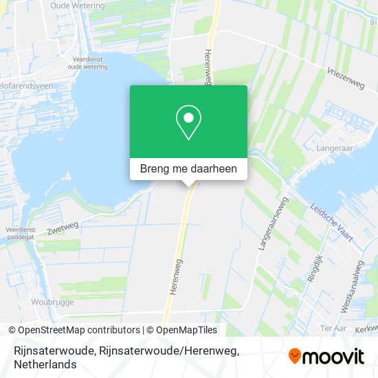 Rijnsaterwoude, Rijnsaterwoude / Herenweg kaart