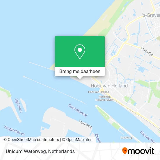 Unicum Waterweg kaart