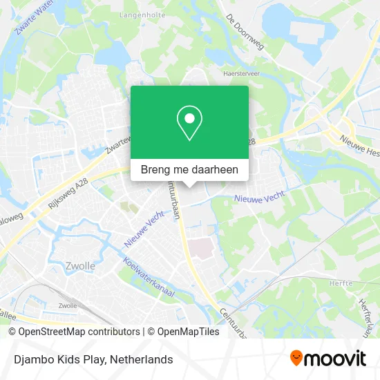 Djambo Kids Play kaart