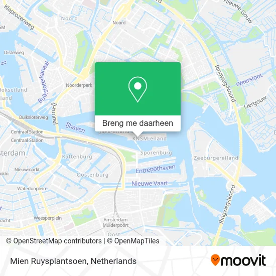 Mien Ruysplantsoen kaart