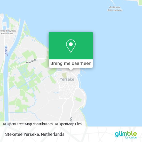 Steketee Yerseke kaart