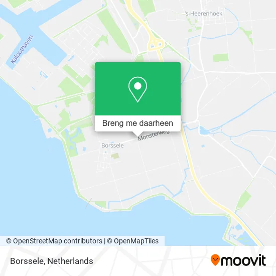 Borssele kaart