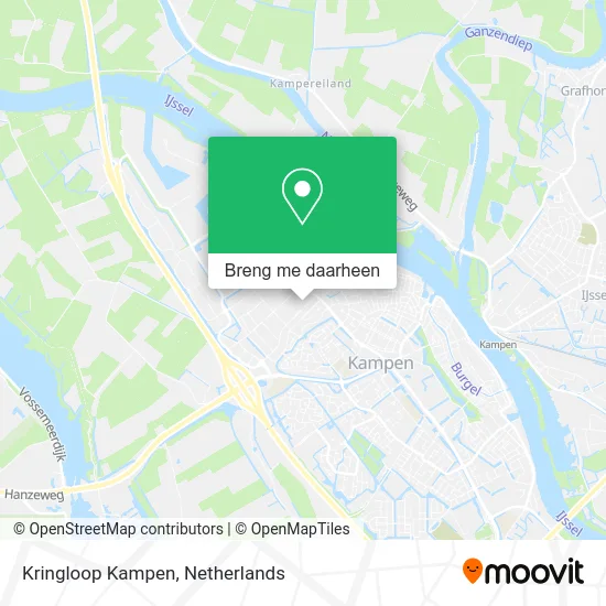 Kringloop Kampen kaart