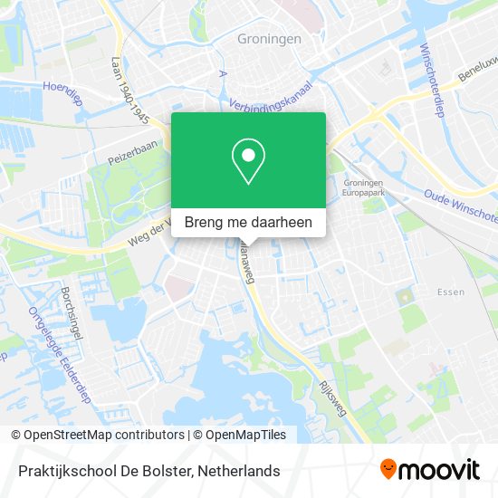 Praktijkschool De Bolster kaart