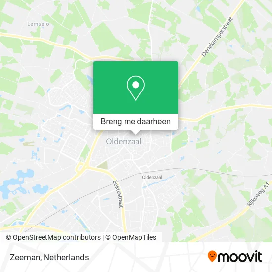 Zeeman kaart