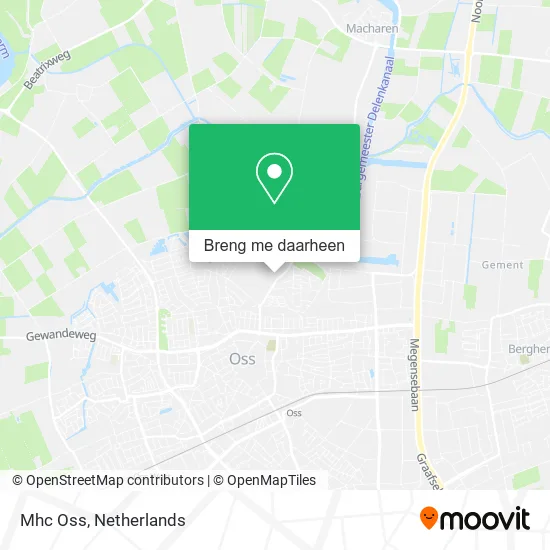 Mhc Oss kaart