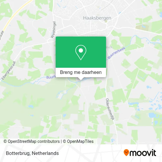 Botterbrug kaart