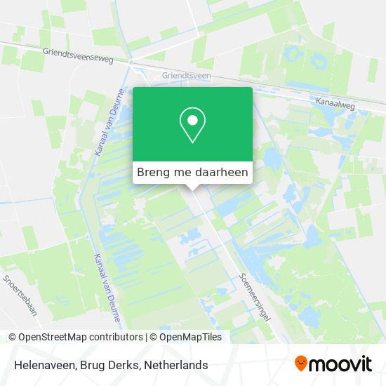 Helenaveen, Brug Derks kaart