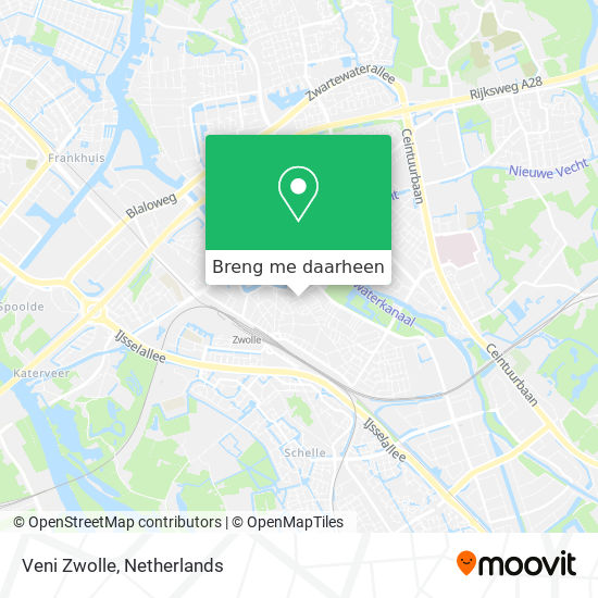 Veni Zwolle kaart