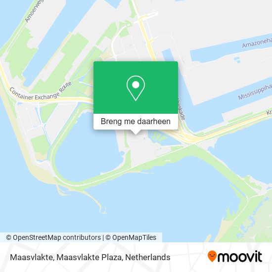 Maasvlakte, Maasvlakte Plaza kaart