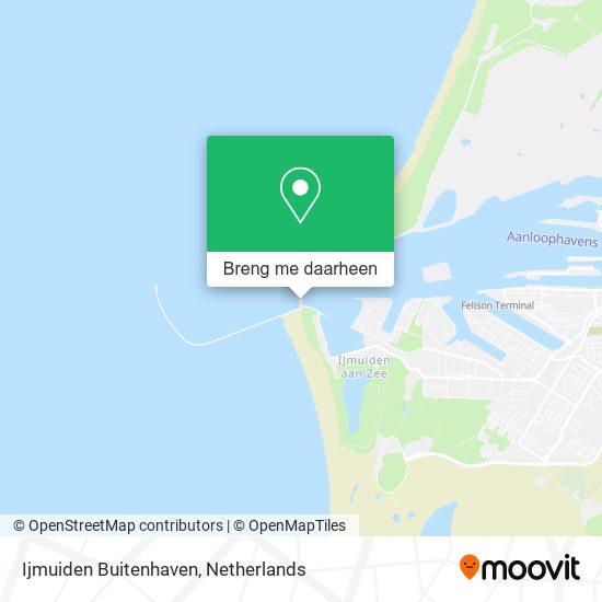 Ijmuiden Buitenhaven kaart