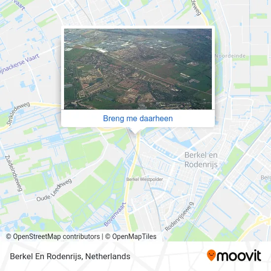 Berkel En Rodenrijs kaart