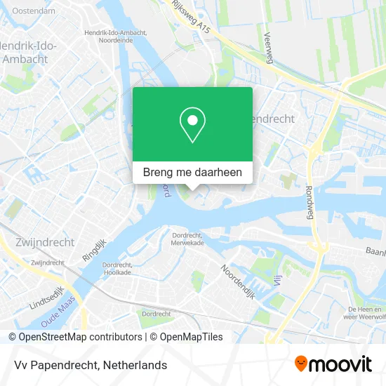 Vv Papendrecht kaart