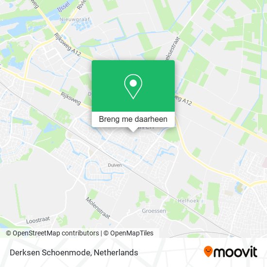 Derksen Schoenmode kaart