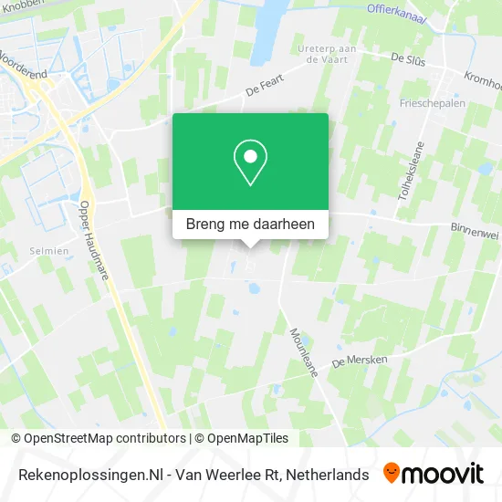 Rekenoplossingen.Nl - Van Weerlee Rt kaart