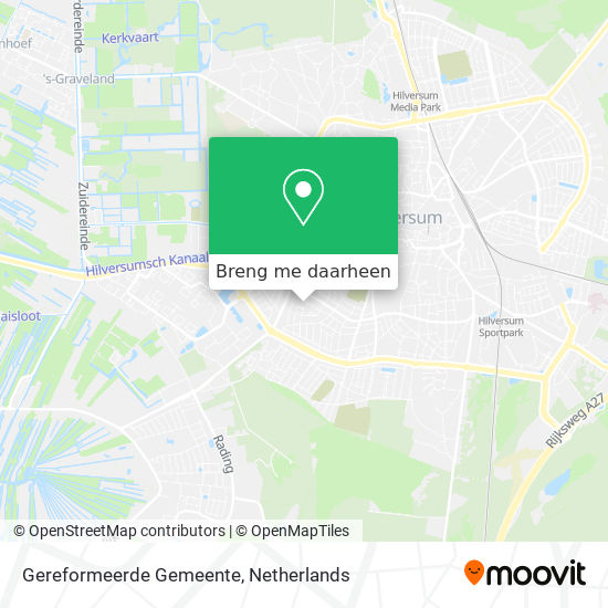 Gereformeerde Gemeente kaart